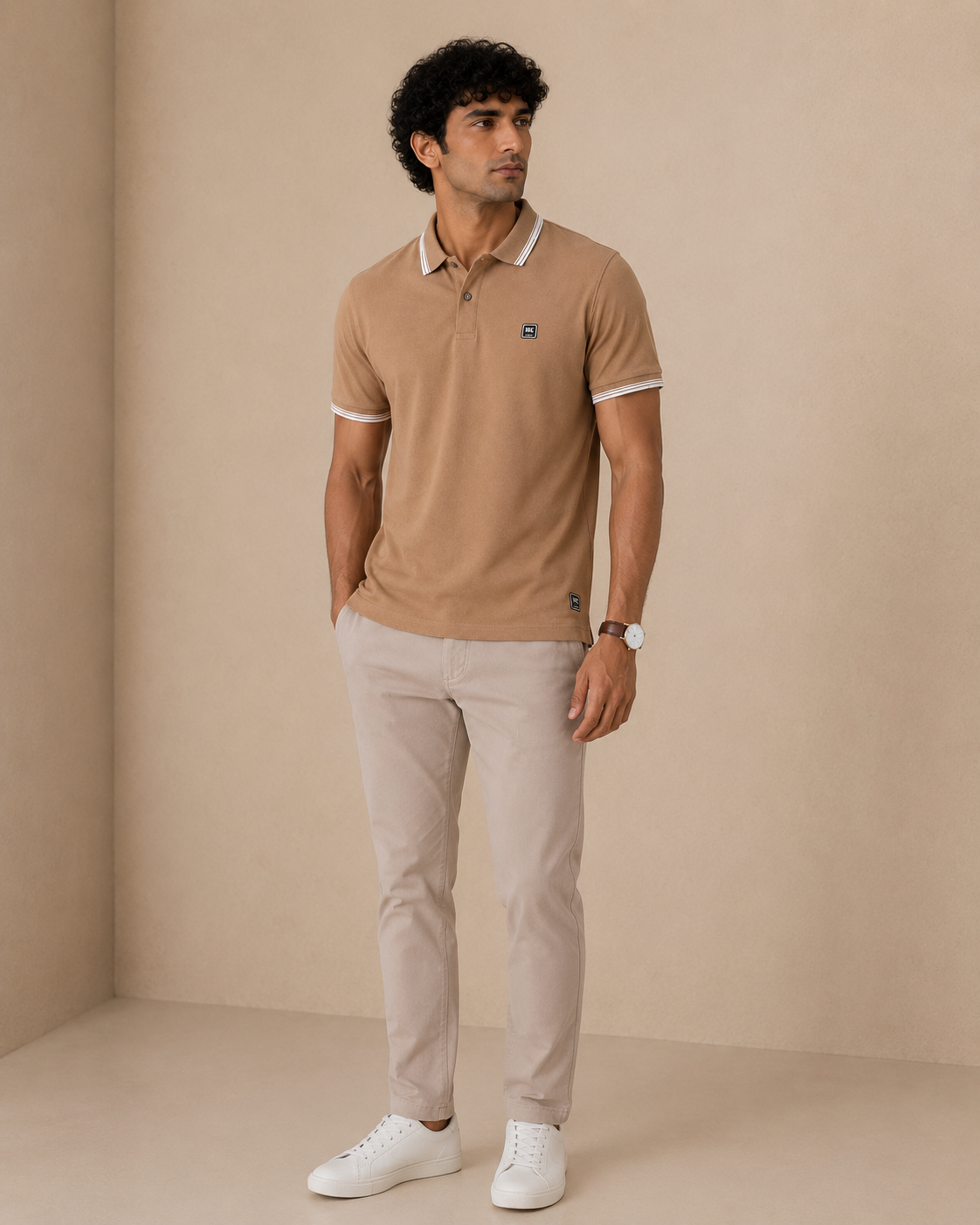 Camel Tipped Classic Polo