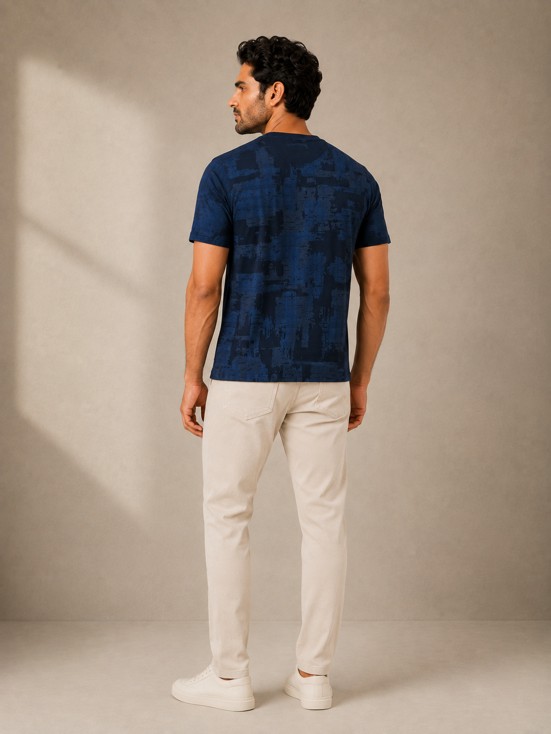 Mediterranean Mind Tee — Navy