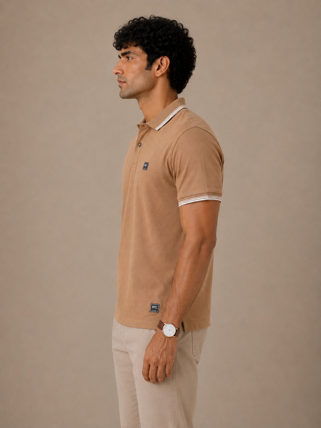 Camel Tipped Classic Polo