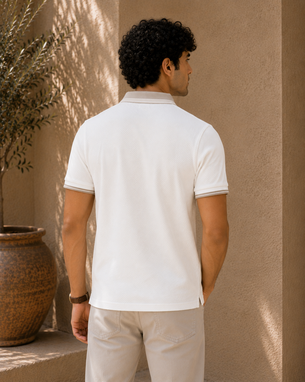 Los Angeles Half-Zip Polo