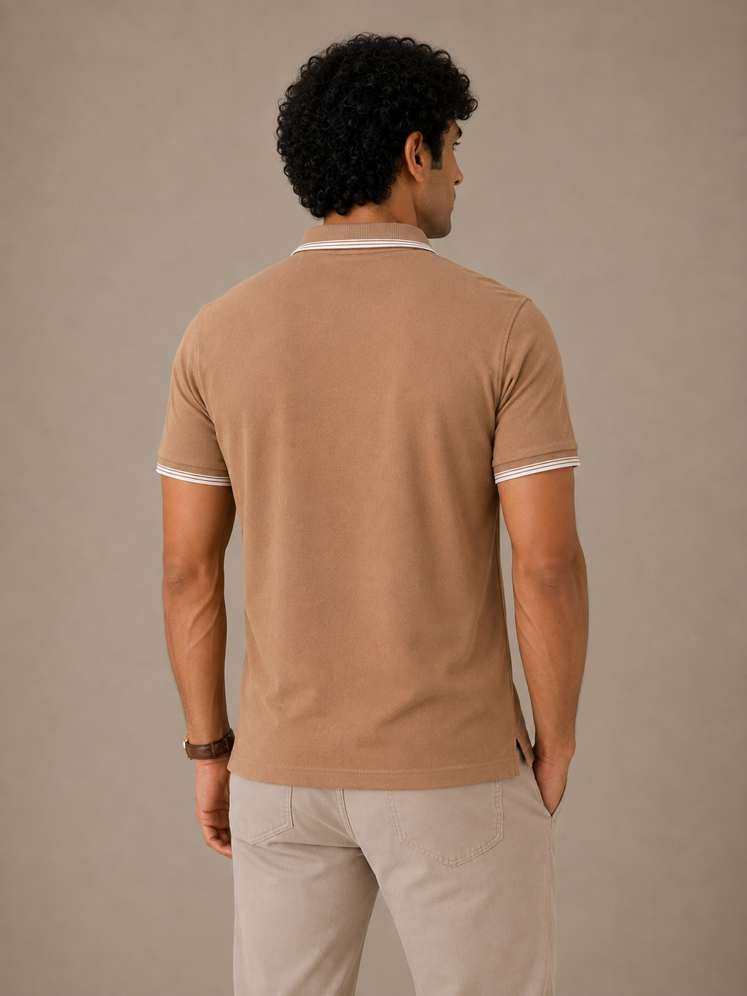 Camel Tipped Classic Polo
