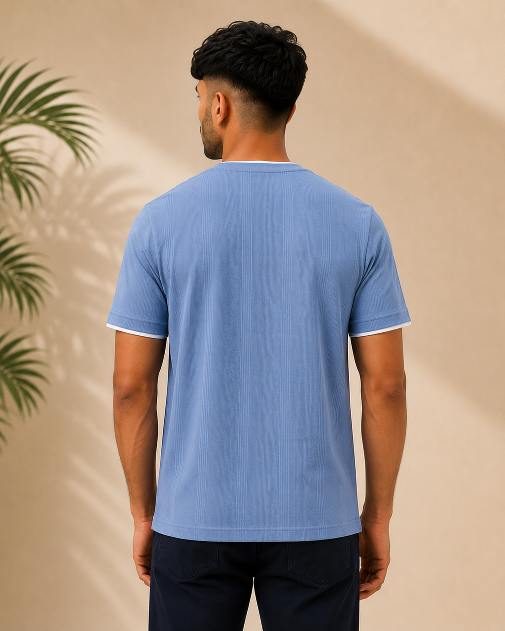 Glen Check '68 Tee — Blue